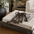 Cast Iron Skeleton Keys - Set of 5