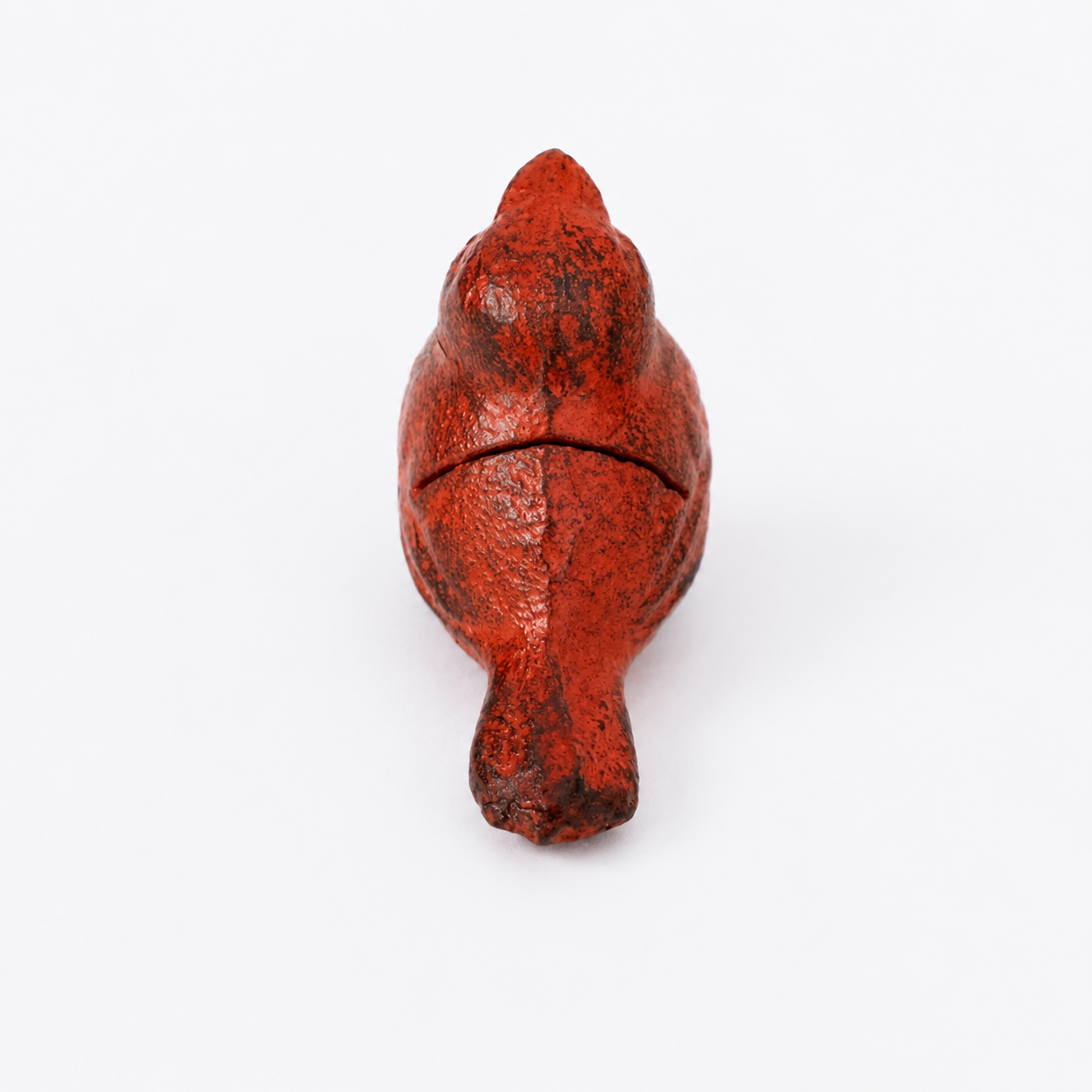 Cast Iron Plump Tiny Bird Card/Photo Holders – Set of 4 - 2 colours