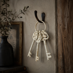 Vintage Inspired Cast Iron Decorative Skeleton Keys