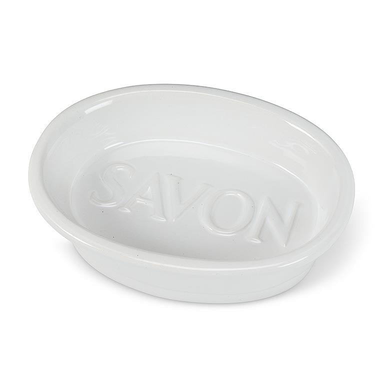 Savon French Ceramic Soap Dish