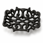 Cast Iron Soap Dish - Anitque Brown