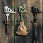 Cast Iron Bird Wall Hook