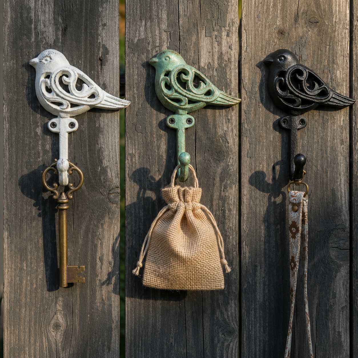 Cast Iron Bird Wall Hook