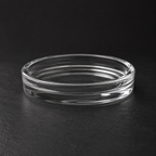 Simple Classic Glass Wine & Candle Base