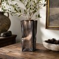 Wave Metallic Glaze Vase