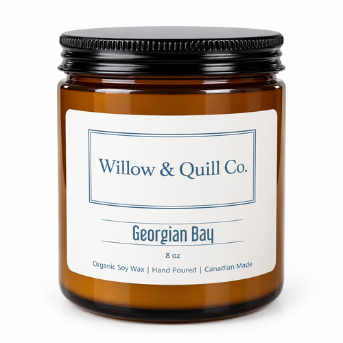 8 oz Organic Soy Candles