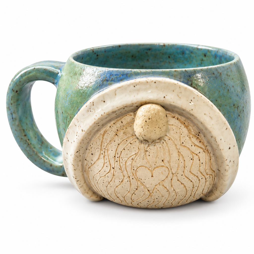 Gnome Pottery Mugs