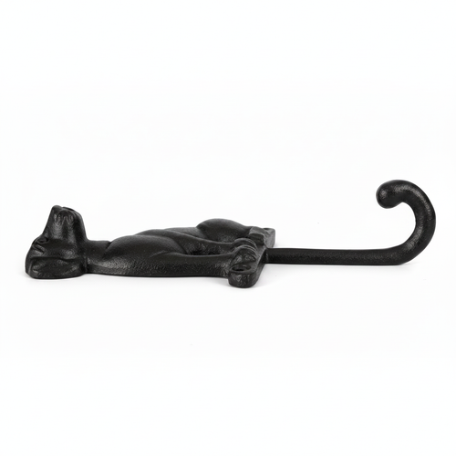 Cast Iron Cat Hook – Side Profile Square