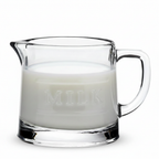 Glass Milk Jug