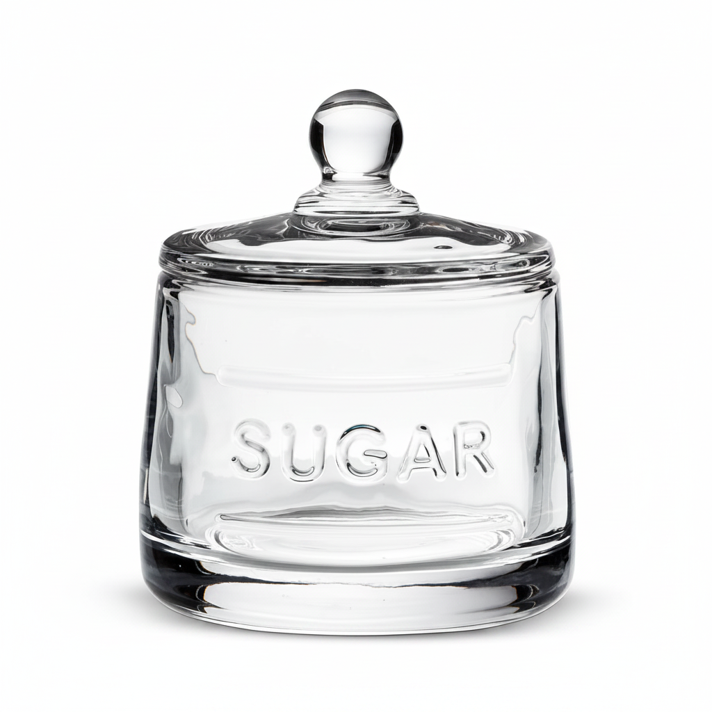 Glass Sugar Jar