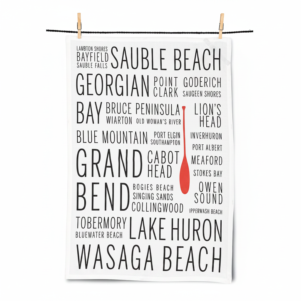 Huron Tea Towel As-Is 1:1