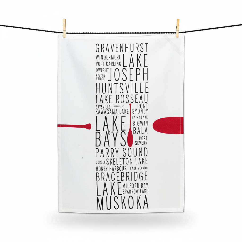 Muskoka Tea Towel 1:1