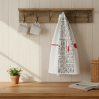 Muskoka Tea Towel Cottage Lifestyle