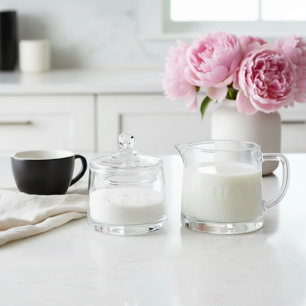 Sugar & Milk Set — Matched Size